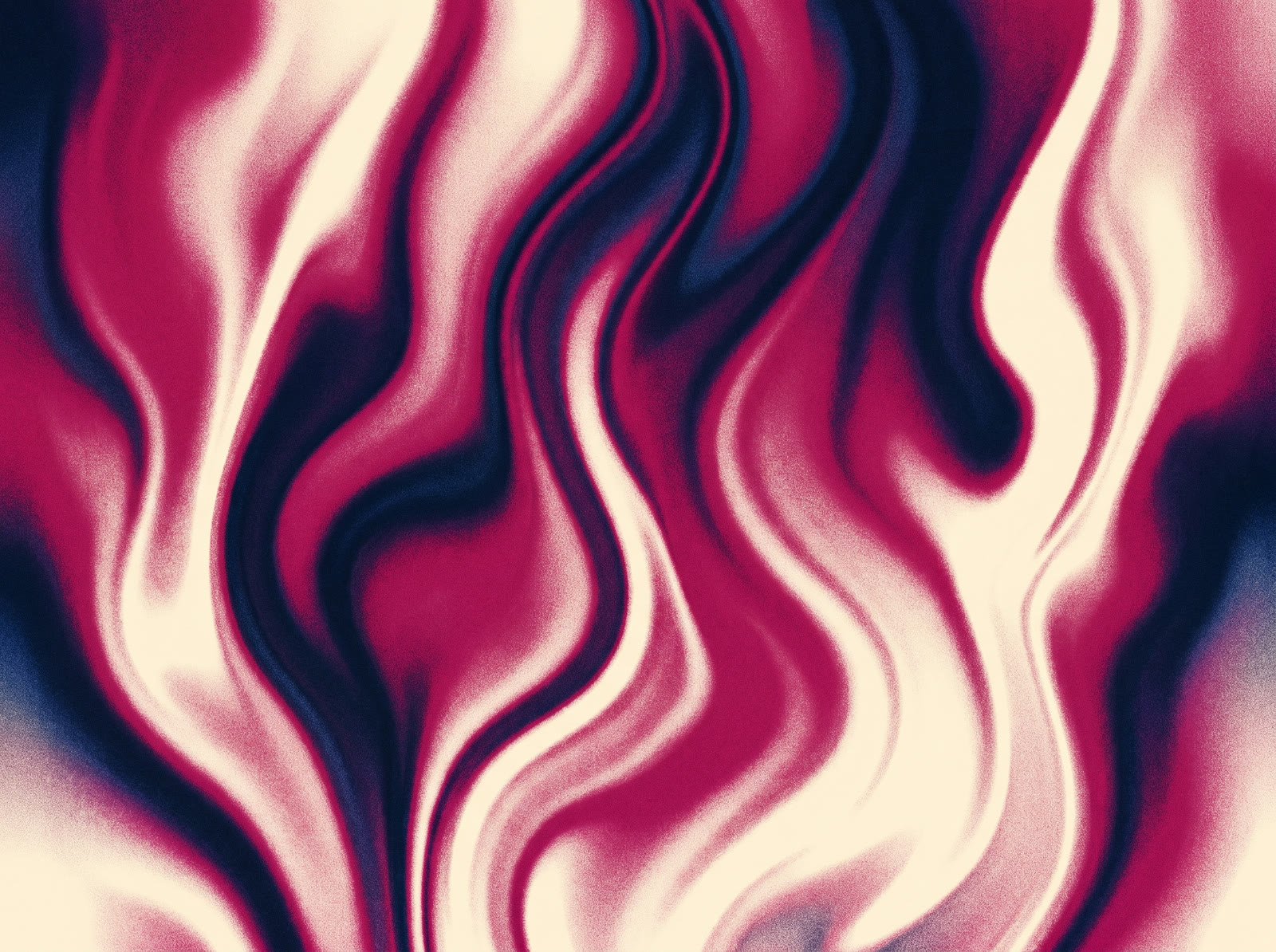 Crimson Cream Swirl