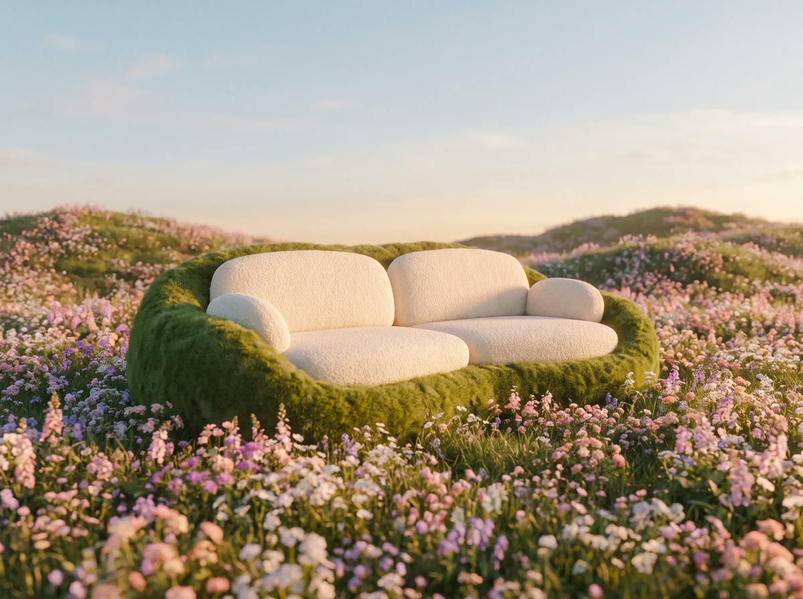 Moss Sofa Meadow