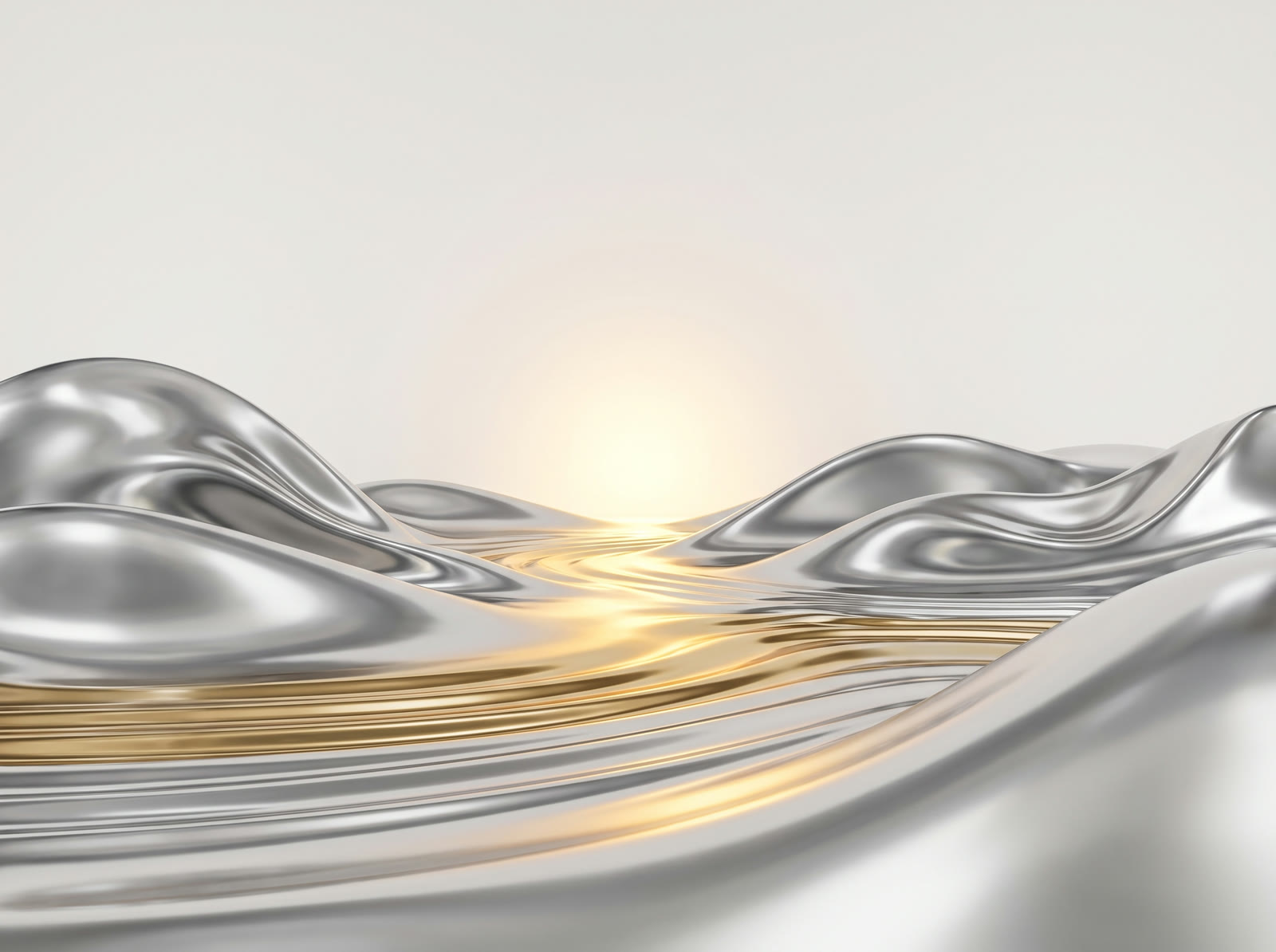 Chrome Liquid Sunrise