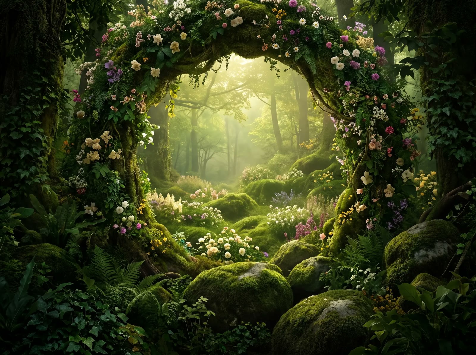 Blossom Forest Arch