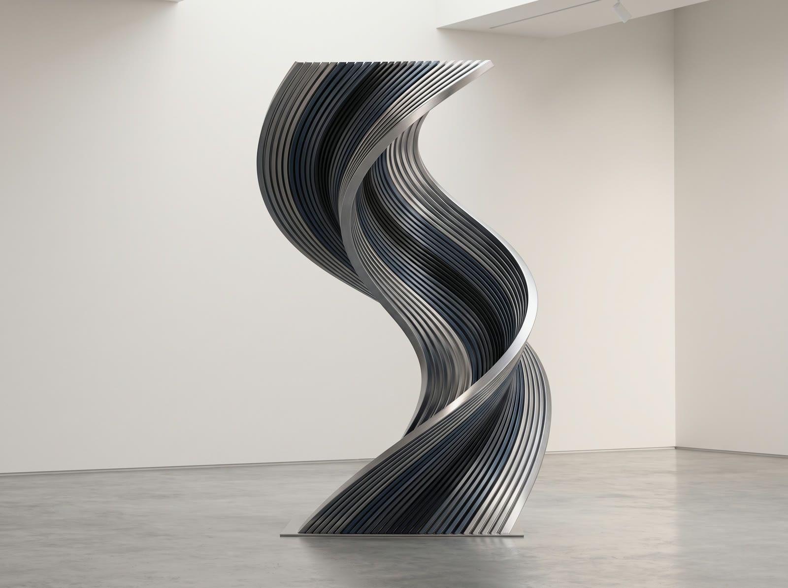 Steel Twist Sculpture