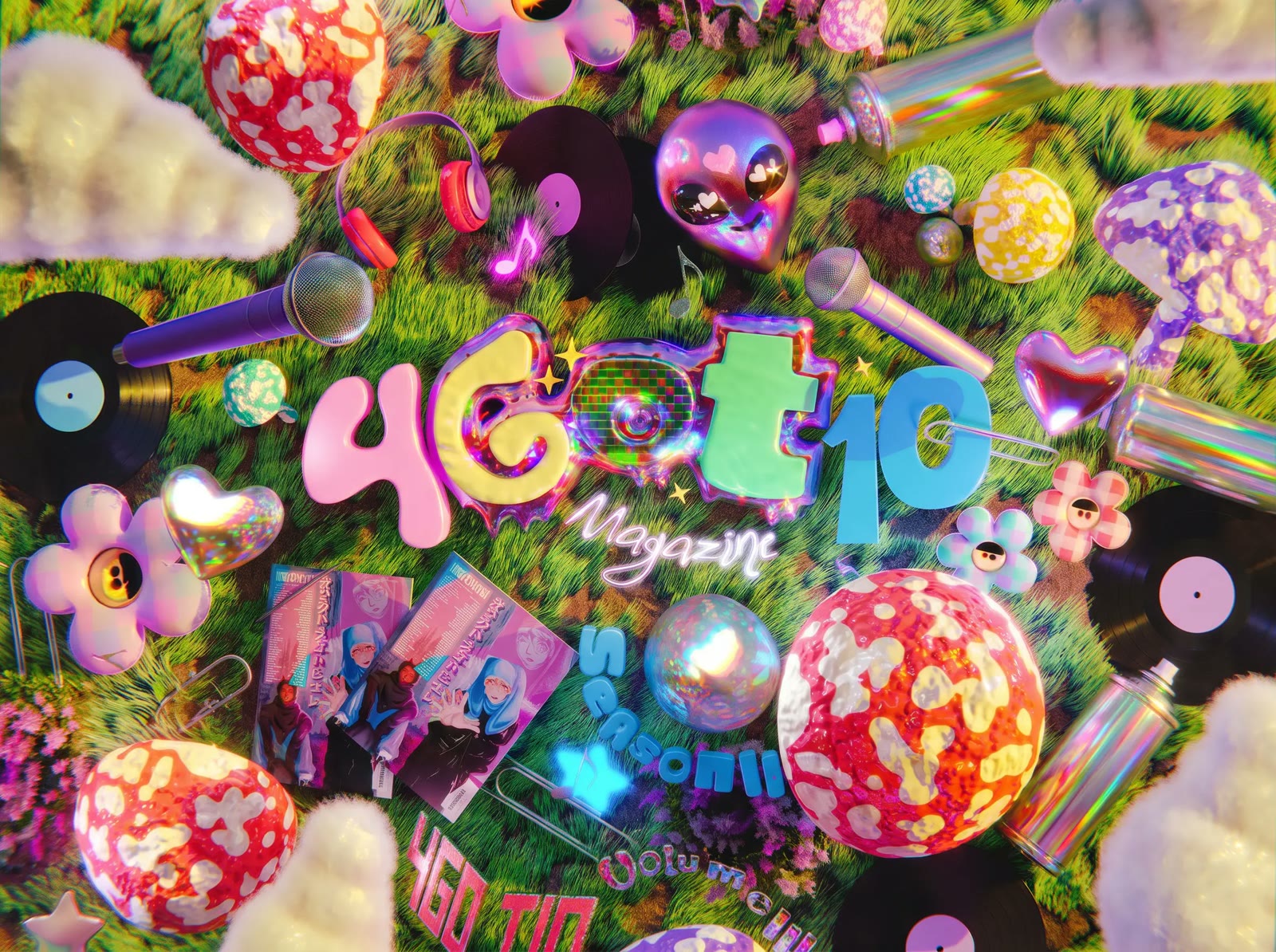 Retro Pop Collage