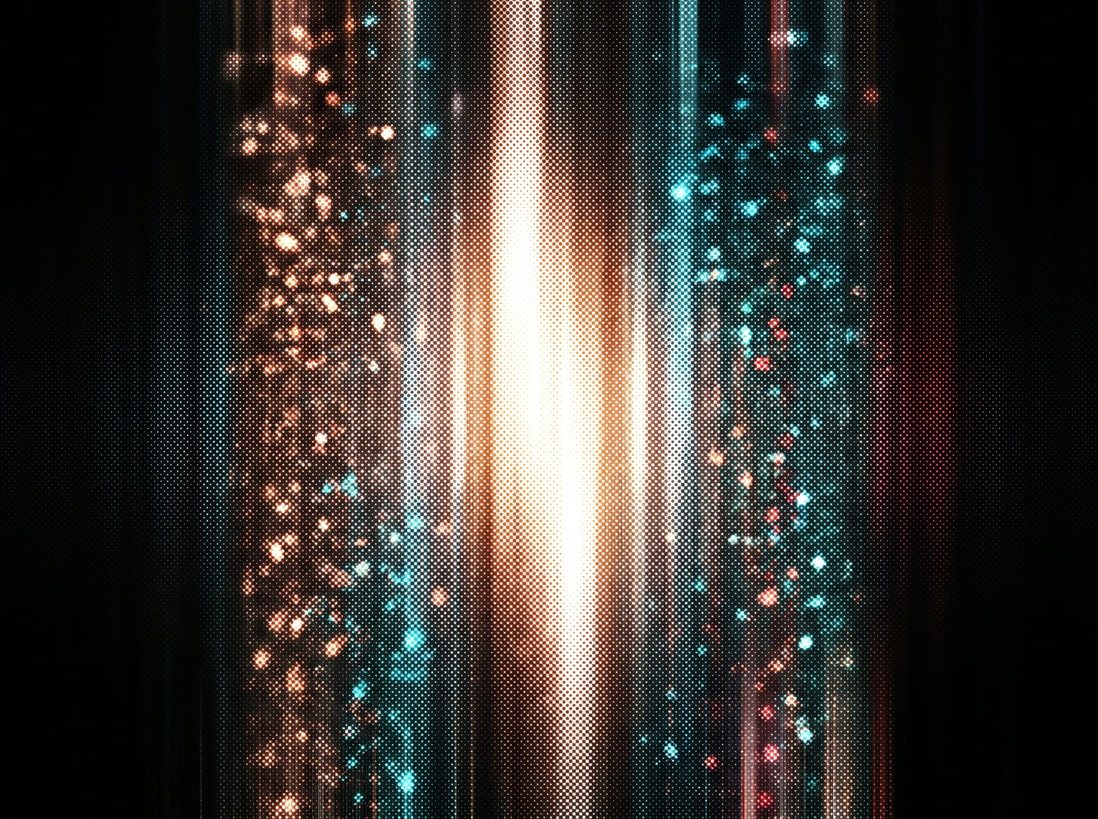 Copper Teal Sparkle