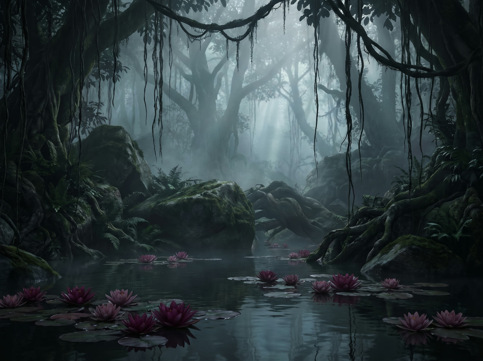 Misty Lotus Swamp