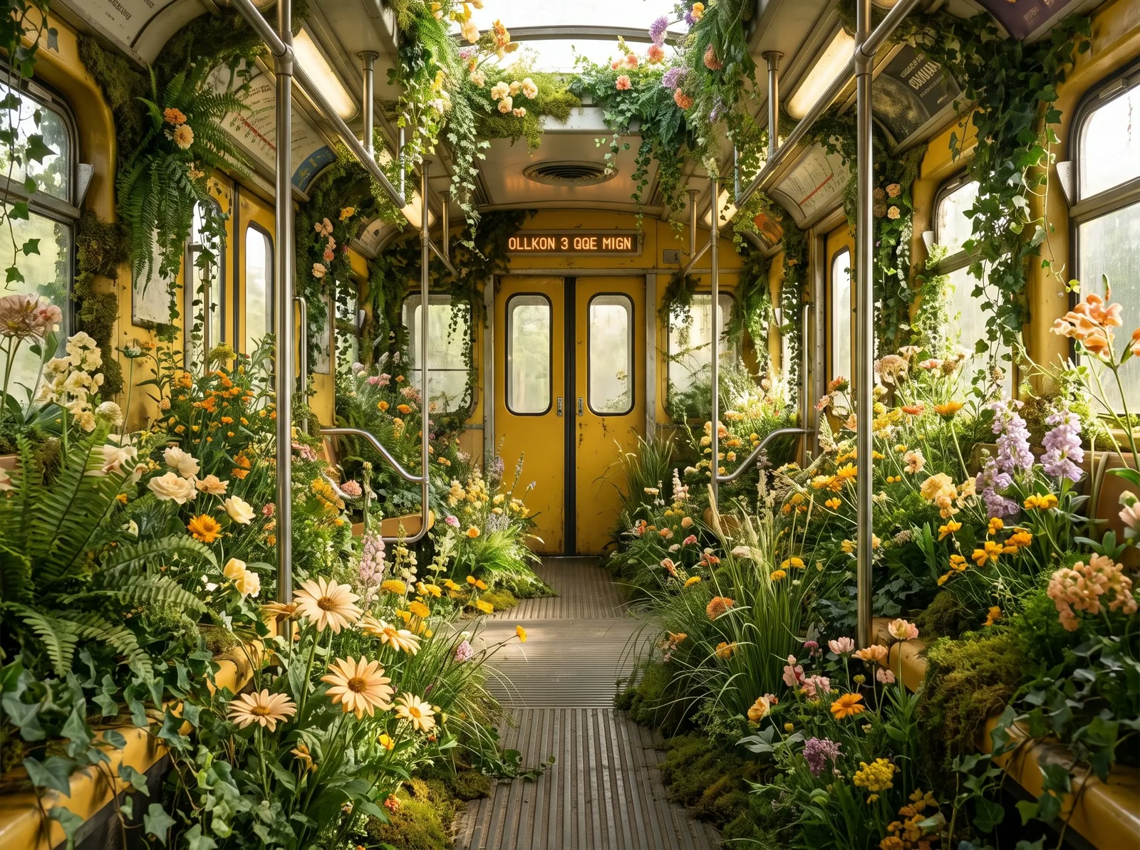 Overgrown Tram
