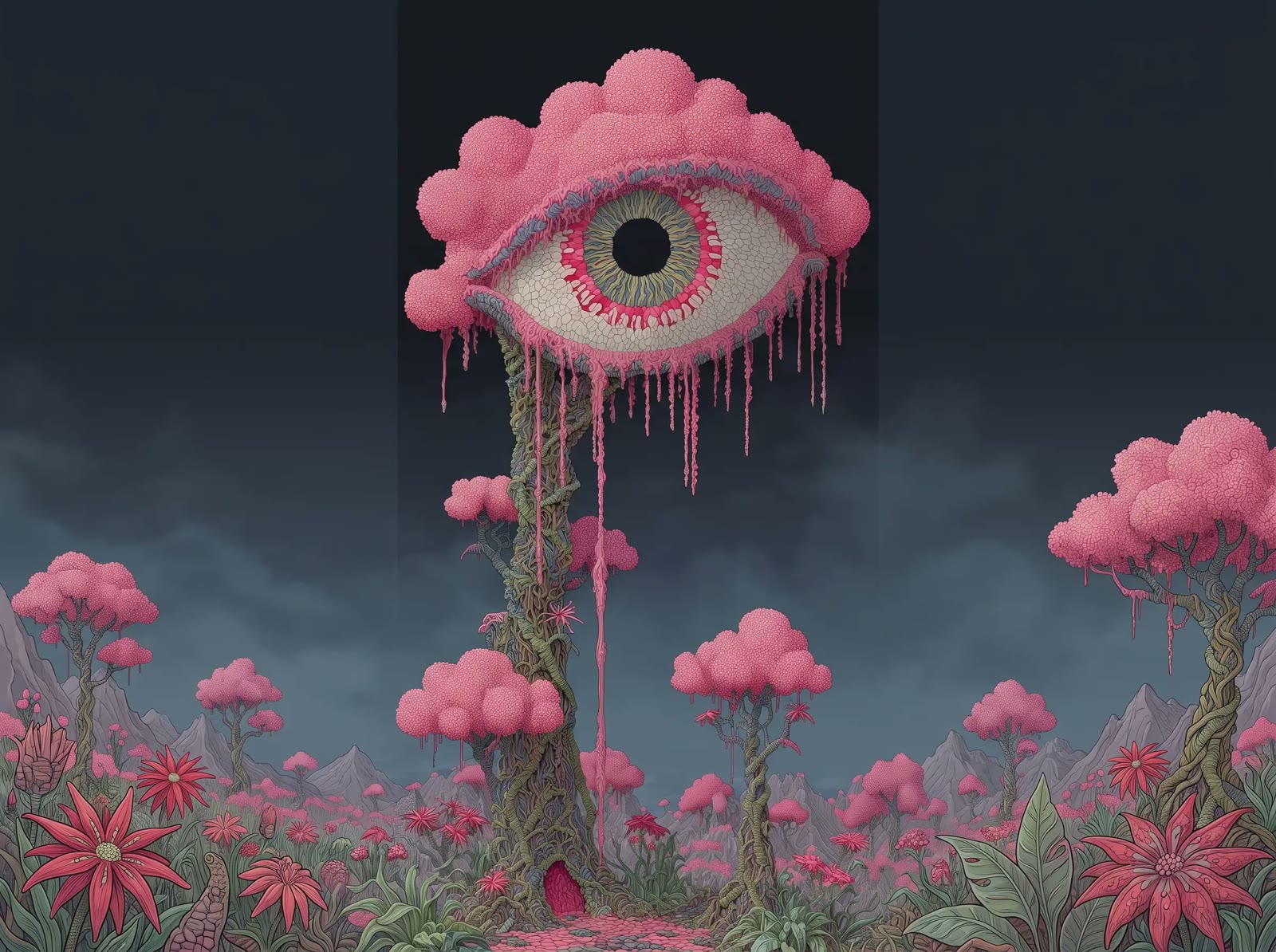 Pink Cloud Eye