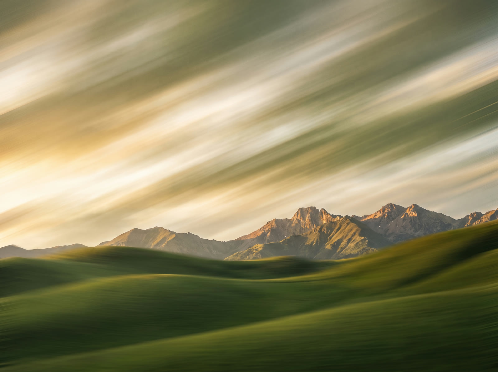 Windswept Golden Hills