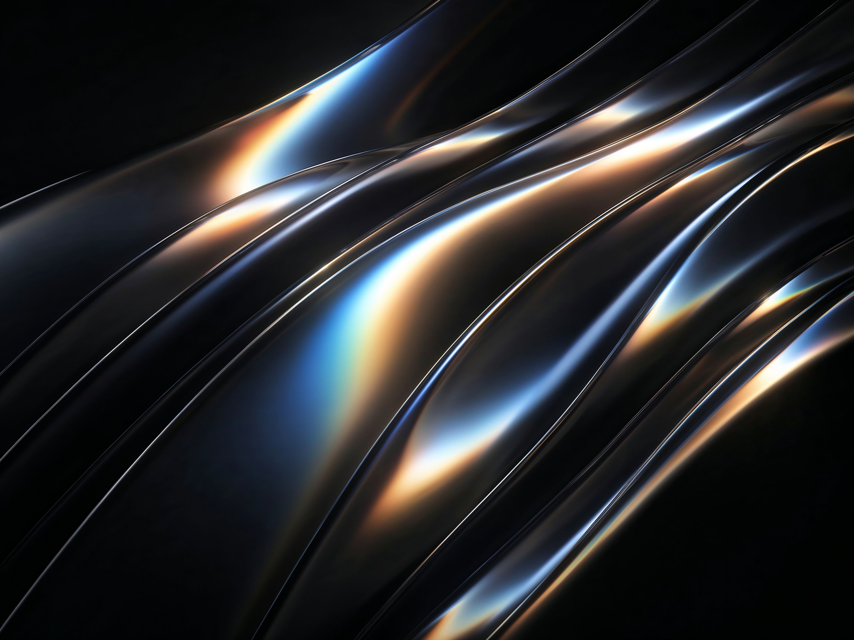 Dark Chrome Waves