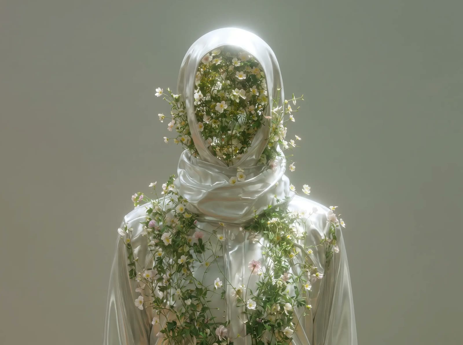 White Hood Blossoms
