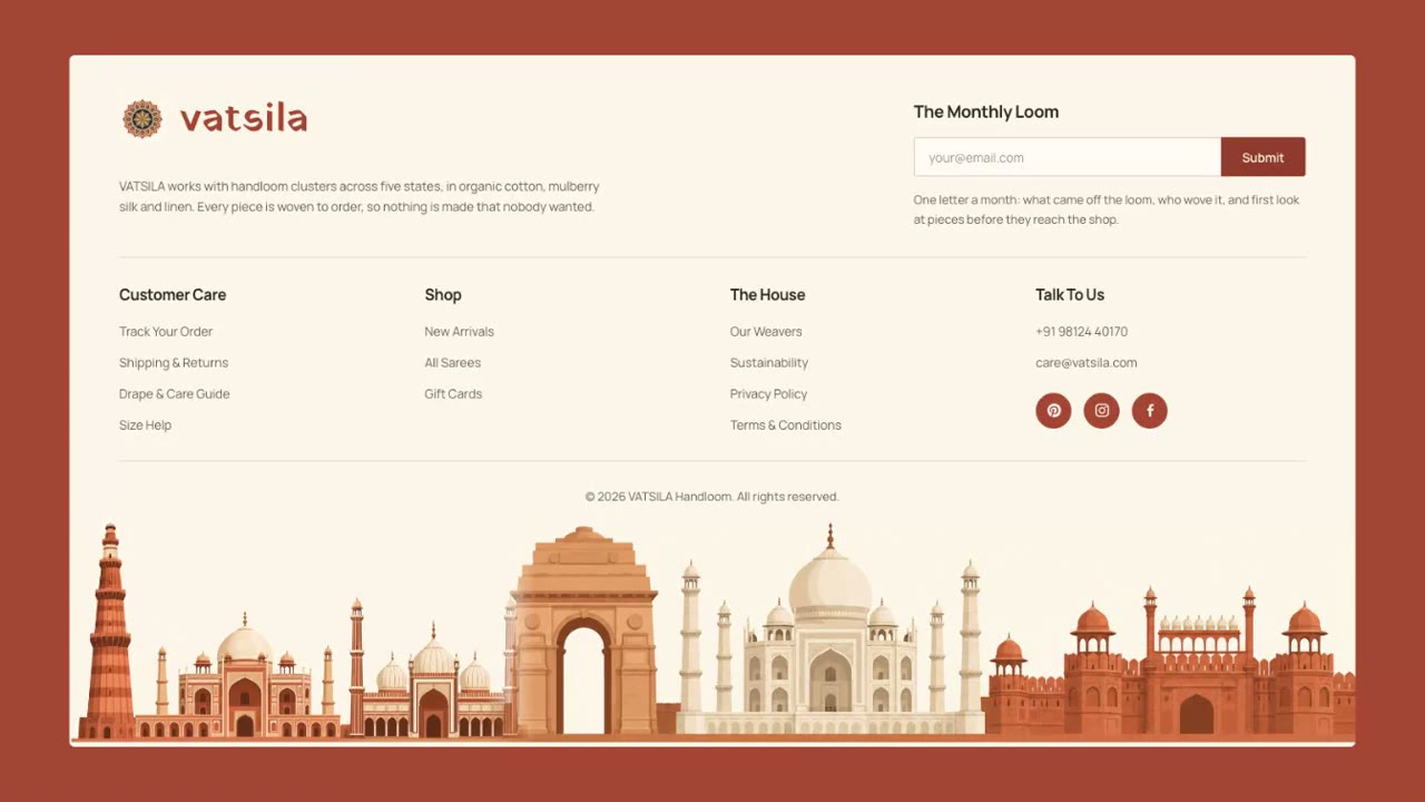 Loom Footer
