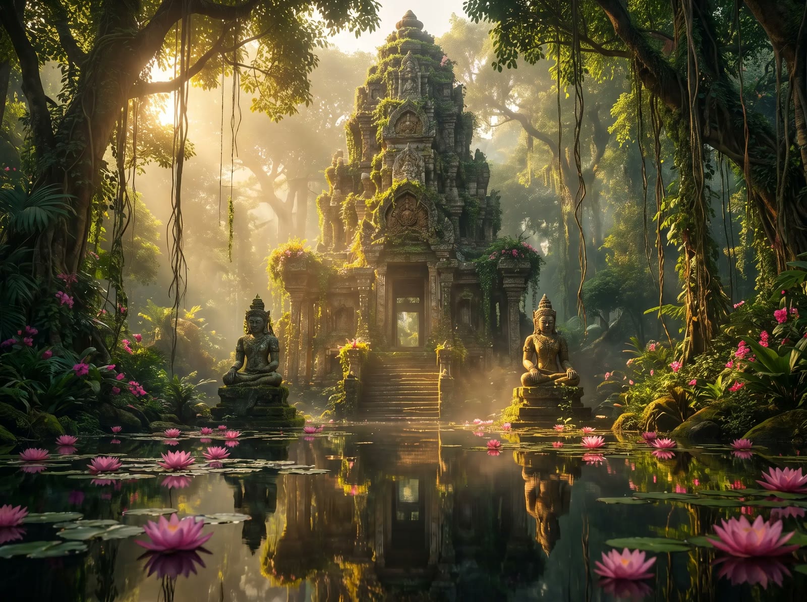 Golden Jungle Temple
